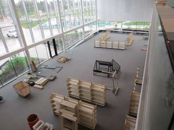 The library at the Bostwick Community Centre on Southdale Rd. W. (Photo by Miranda Chant, Blackburn News)