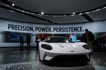 Scene from the North American International Auto Show in Detroit Michigan, January 11 2016. (Photo by Maureen Revait) 