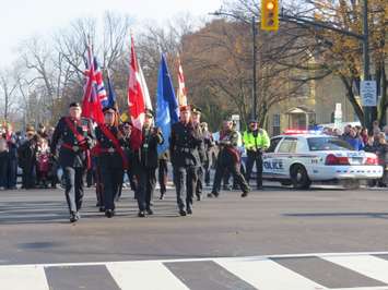 Remembrance Day parade. November 11, 2015. Photo by Miranda Chant, BlackburnNews.com