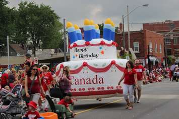 Canada Day Parade in Windsor July 1, 2015.  (Photo by Adelle Loiselle)