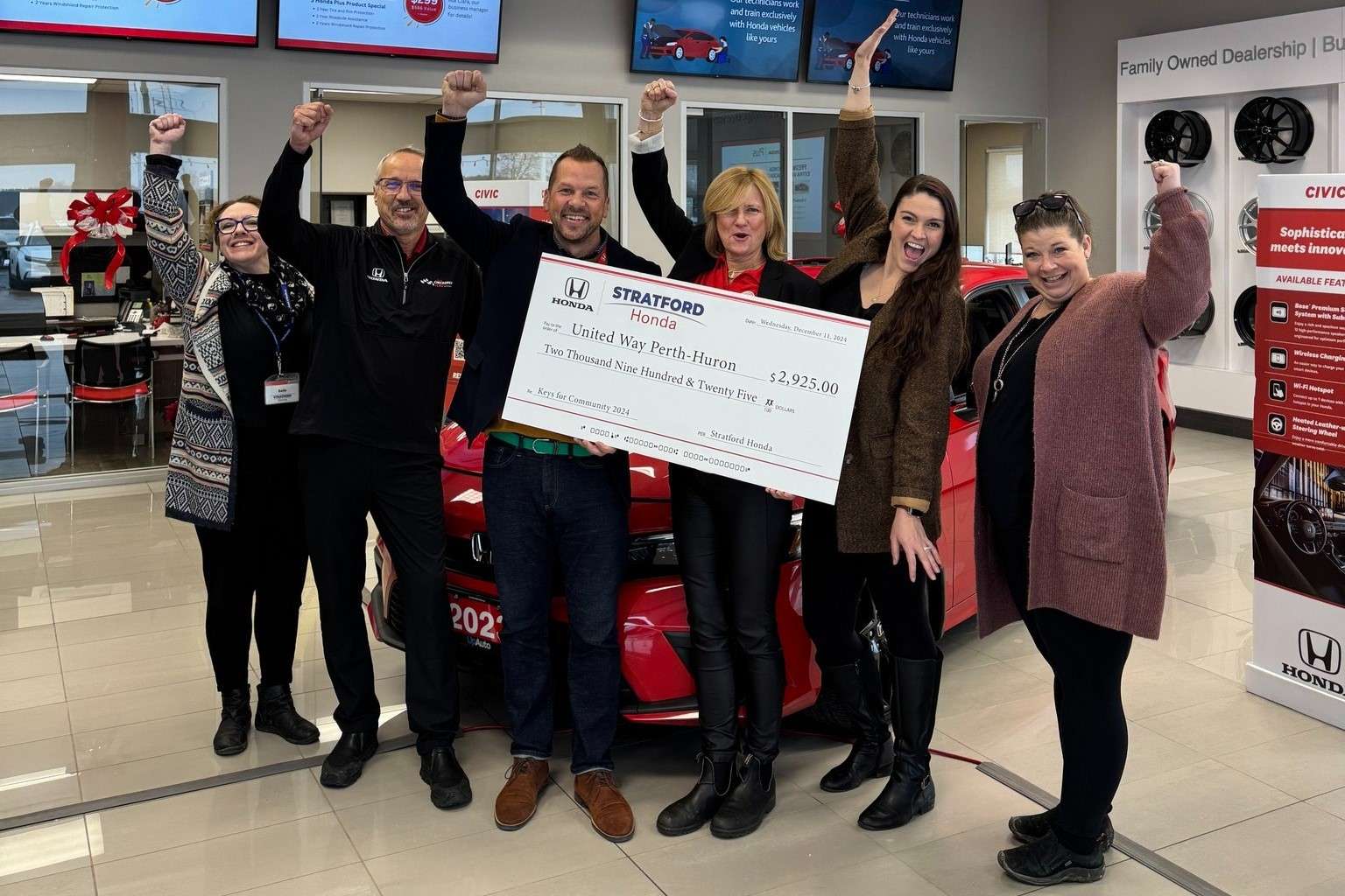 New campaign raises over $9,000 for United Way Perth-Huron