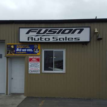 Fusion Auto Sales. (Photo courtesy of the company's Facebook page). 