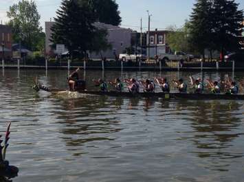 Sydenham Challenge Dragon Boat Festival 2017. (Photo courtesy of the Chatham-Kent Summer Road Crew)