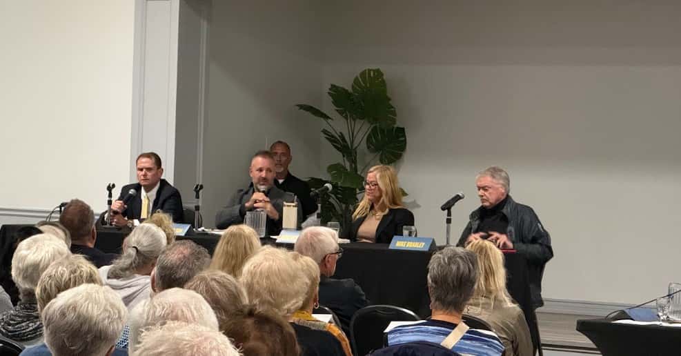 Mayoral candidates debate issues at Sarnia News Today forum