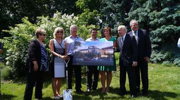 Lambton College hosts official ground breaking ceremony for new world class education facilities. June 22, 2016 (BlackburnNews.com photo by Melanie Irwin)