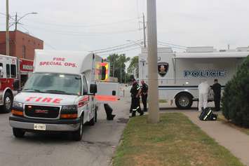 Windsor police have found, what they suspect is Fentanyl, in a vehicle in the west end. July 31, 2018. (Photo by Paul Pedro)