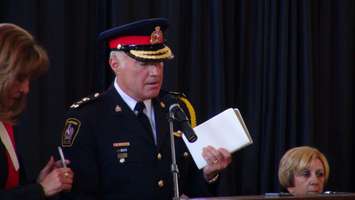 Chatham-Kent Police Chief Gary Conn's Swearing-In Ceremony (Photo by Jake Kislinsky)