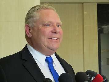 Ontario Progressive Conservative Party leader Doug Ford (Photo by Miranda Chant, Blackburn News)