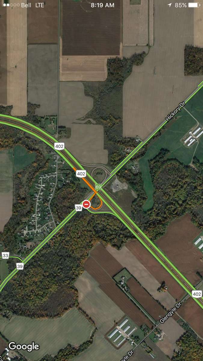 UPDATE: Lanes Now Open On Hwy.402 EB In Strathroy