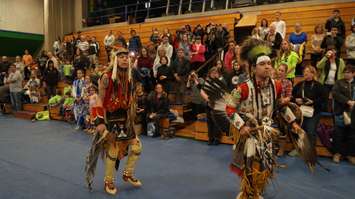 Lambton College hosted its 24th annual Pow Wow . April 7, 2016 (BlackburnNews.com Photo by Briana Carnegie)