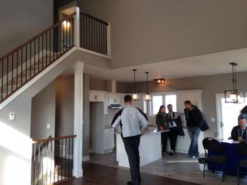 Brentwood Lottery Home unveiled in Kingsville. October 29, 2015 (Photo by Kevin Black)
