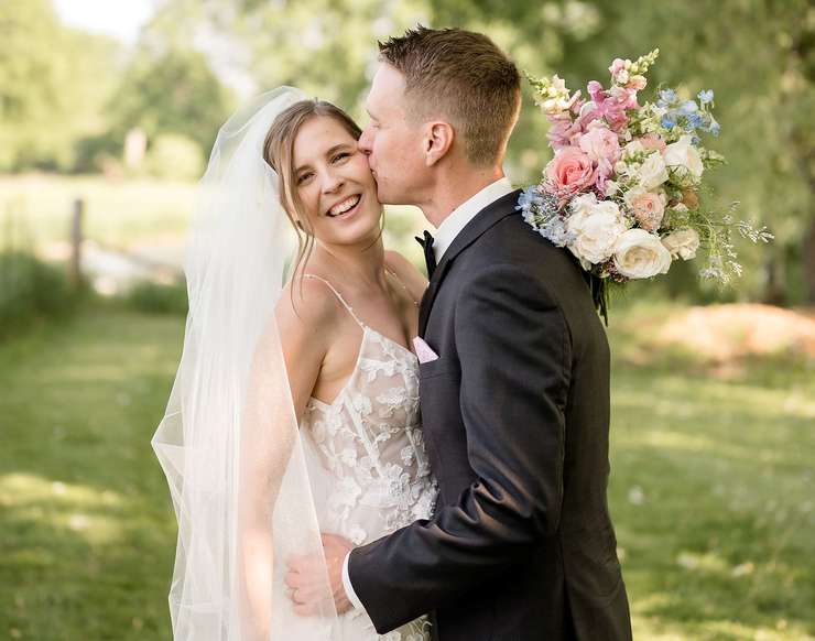 Sarah and her husband Jim (Image courtesy of Zealand Photography)
