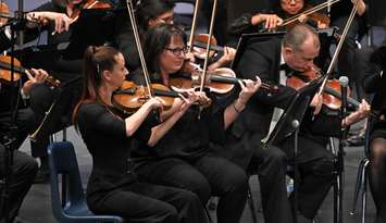 Members of the International Symphony Orchestra perform (Photo courtesy of Lou Sprenger)