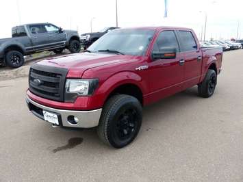 Photo of a pick-up truck stolen from the Mitchell area July 28th. Photo courtesy of the OPP.