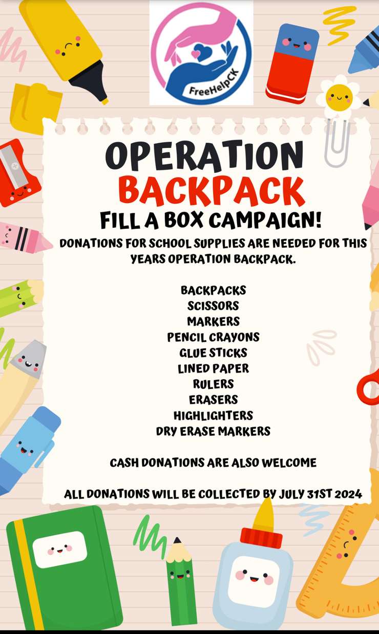 Operation Backpack pamphlet (courtesy of FreeHelpCK)