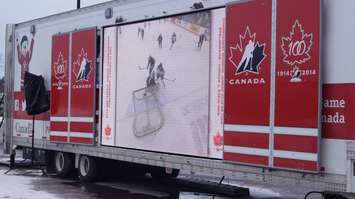 Hockey Canada's Century Tour makes a stop in Sarnia. January 20,2015 (photo by Jake Jeffrey blackburnnews.com)