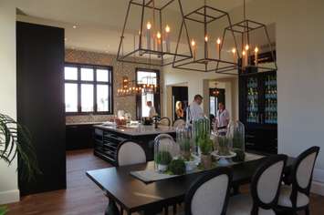 The kitchen and dinning room in the Dream Lottery Home at 2337 Humberside Common in London, October 5, 2016. (Photo by Miranda Chant, Blackburn News)