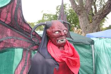 The 6th edition of Reaper's Gate Haunted Backyard Maze is put on at 3150 California Ave. in Windsor in support of Street Help. Photo taken October 21, 2016. (Photo by Ricardo Veneza)