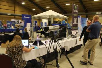 Trades companies highlighting what they do at the John D. Bradley Convention Centre. November 16, 2016. (Photo by Natalia Vega)