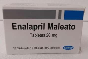 Enalapril Maleate. Image provided by Health Canada.