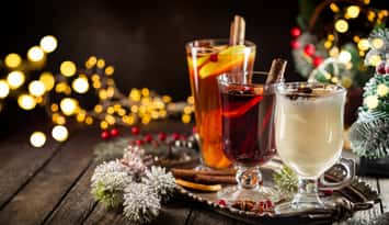 Selection of holiday cocktails (Image by Roxiller / iStock / Getty Images Plus via Getty Images)