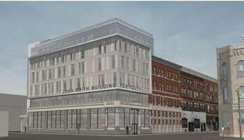 Artists rendering of the Joan Smith Building for Youth courtesy of Youth Opportunities Unlimited. 