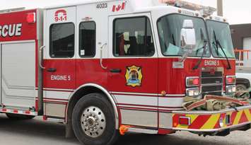 Windsor Fire Service, March 9, 2017. (Photo by Maureen Revait)