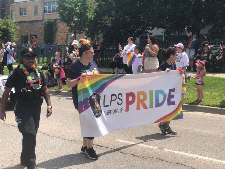 London Pride LPS (Photo courtesy of Scott Kitching, Blackburn Media)