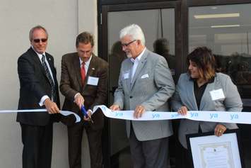 Ribbon cutting ceremony at the new YA facility on Richmond St. October 12, 2016. (Photo by Natalia Vega)