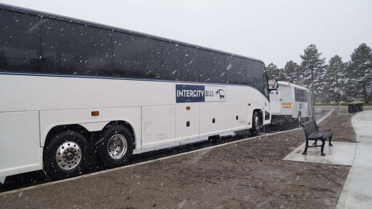 Intercity Bus. December 18, 2023. (Photo by Natalia Vega)