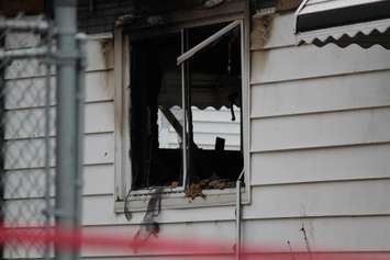 Windsor fire crews respond to a fire at 997 McKay Ave. on March 16, 2015. (Photo by Jason Viau)