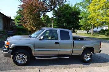 Chatham-Kent police are looking for this truck after it was reported stolen from a residence in Chatham. (Photo courtesy of Chatham-Kent police)