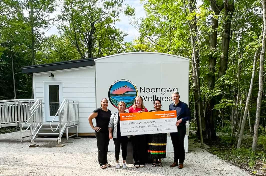 Bruce Power suppliers donate $150K to Noongwa Wellness
