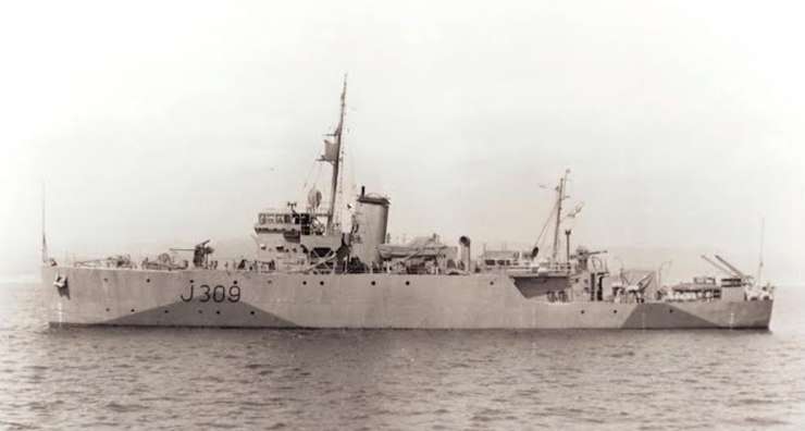 HMCS Sarnia. Image courtesy of Lambton College.