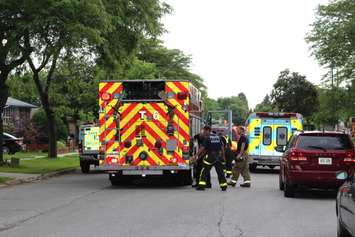 A fire in an apartment at 2930 Wildwood Dr. in Windsor is under investigation.  (Photo by Adelle Loiselle)