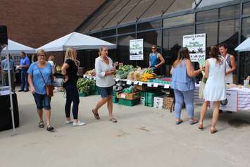Farmers Market at the Civic Centre in Chatham on July 22, 2019. (Photo by Allanah Wills)