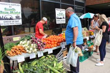 Farmers Market at the Civic Centre in Chatham on July 22, 2019. (Photo by Allanah Wills)