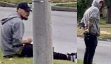 Windsor police have released security camera images of a suspect connected to a break-in on Dominion Boulevard, 10/14/25. Images provided by Windsor police.