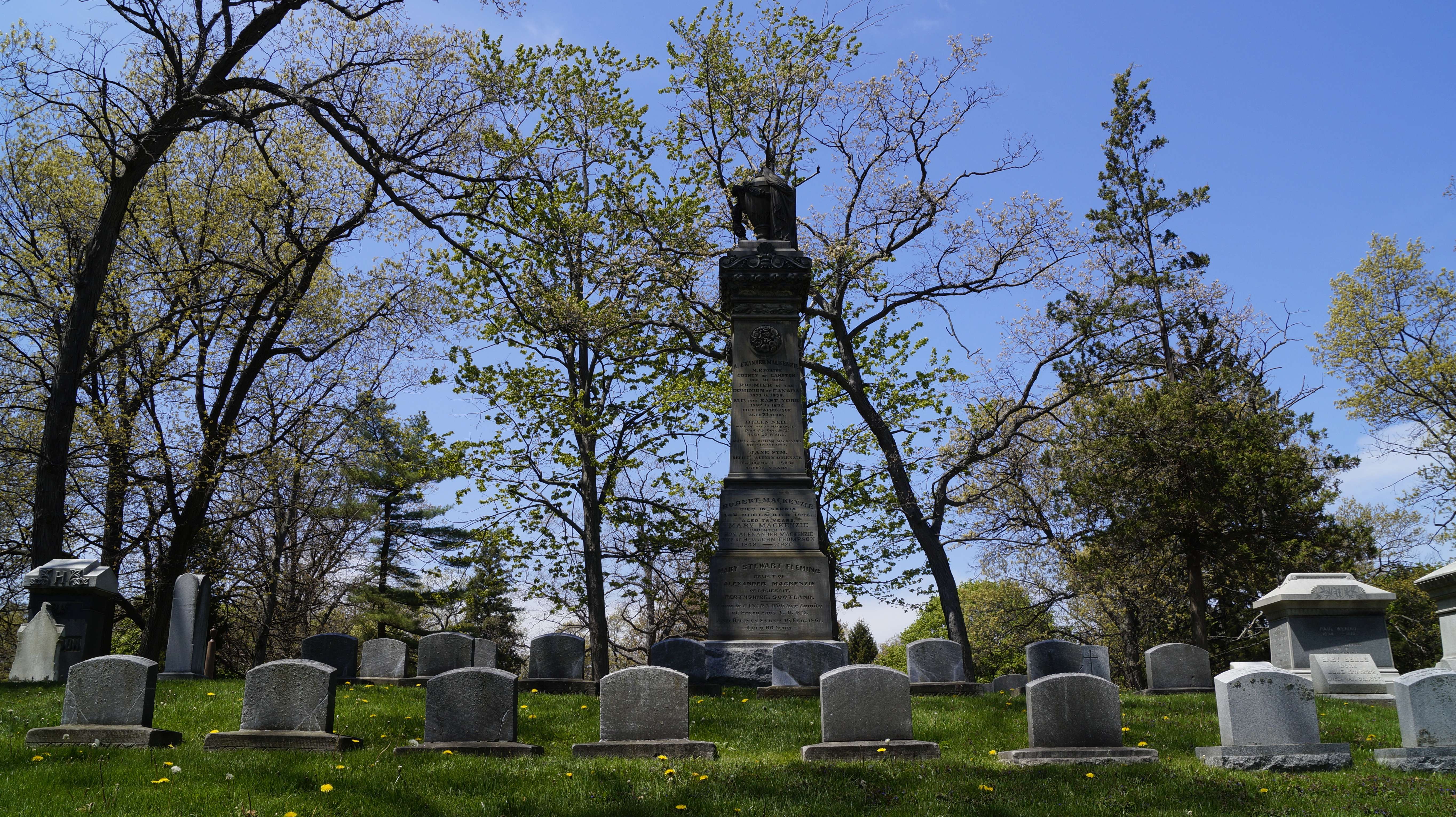 Repairs Planned At Mackenzie Gravesite