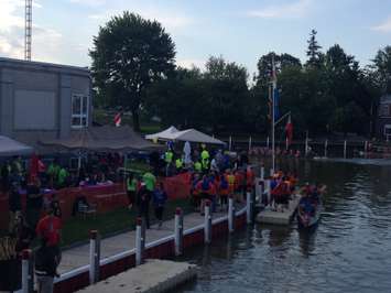 Sydenham Challenge Dragon Boat Festival 2017. (Photo courtesy of the Chatham-Kent Summer Road Crew)