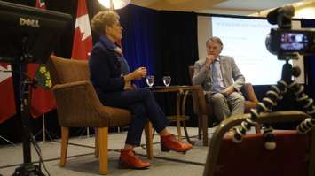 Ontario Premier Kathleen Wynne Speaks With Ontario Chamber of Commerce - May 5, 2017 (Photo By Melanie Irwin)