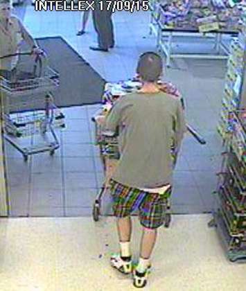 Police are looking for this man following a robbery at The Independent Grocer in Ingersoll. (Photo courtesy of the OPP)