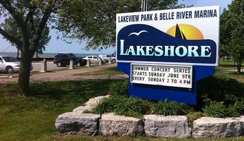 Lakeview Park and Belle River Marina in Lakeshore. Blackburn News file photo
