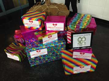 Giving Tuesday in Sarnia-Lambton launched. December 2, 2014 (BlackburnNews.com photo  by Melanie Irwin)
