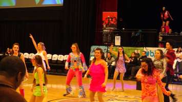 Clash At The Colosseum II halftime entertainment (Photo by Jake Kislinsky).