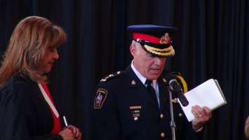Chatham-Kent Police Chief Gary Conn's Swearing-In Ceremony (Photo by Jake Kislinsky)