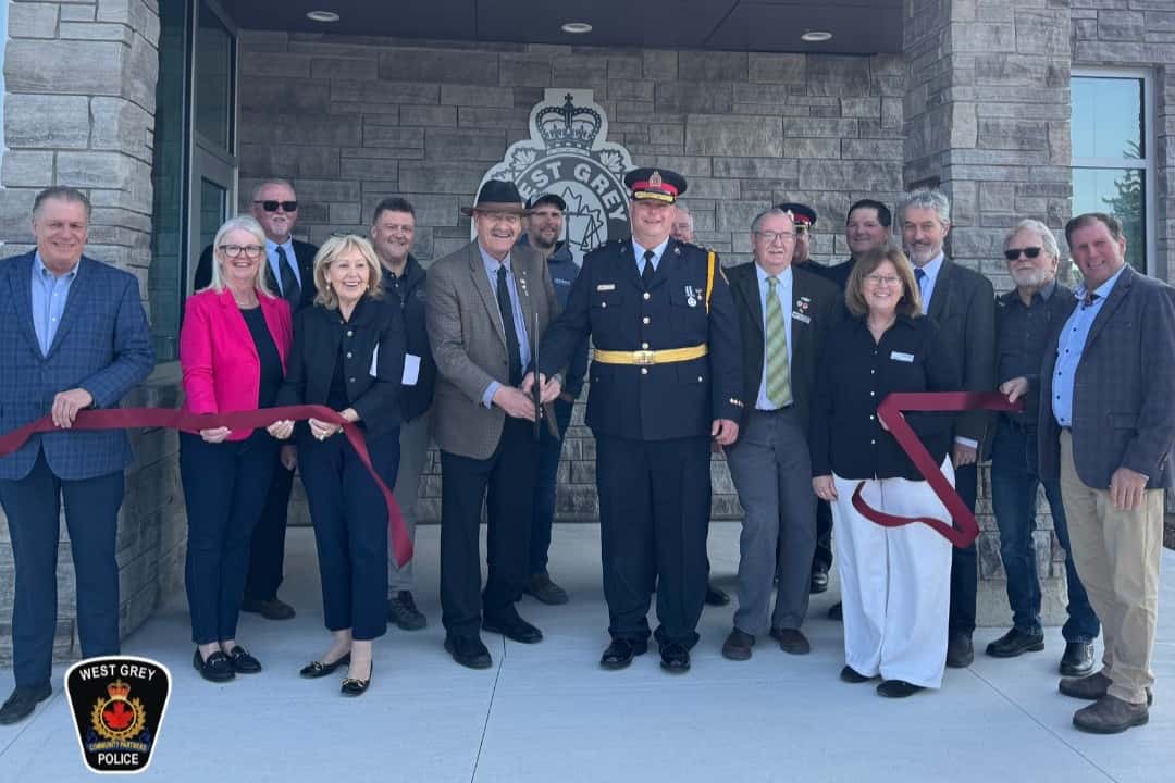 New West Grey Police station holds grand opening