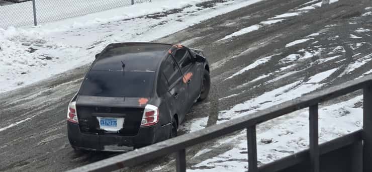 A suspect vehicle in a theft in Corunna - Dec. 9/25 (Photo courtesy of OPP)