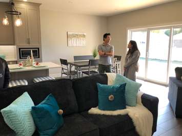 Leisure Lane model home in Dresden on October 22, 2019. (Photo by Allanah Wills)