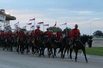 At the 2016 RCMP Musical Ride at the Dresden raceway. August 24, 2016. (Photo by Natalia Vega)